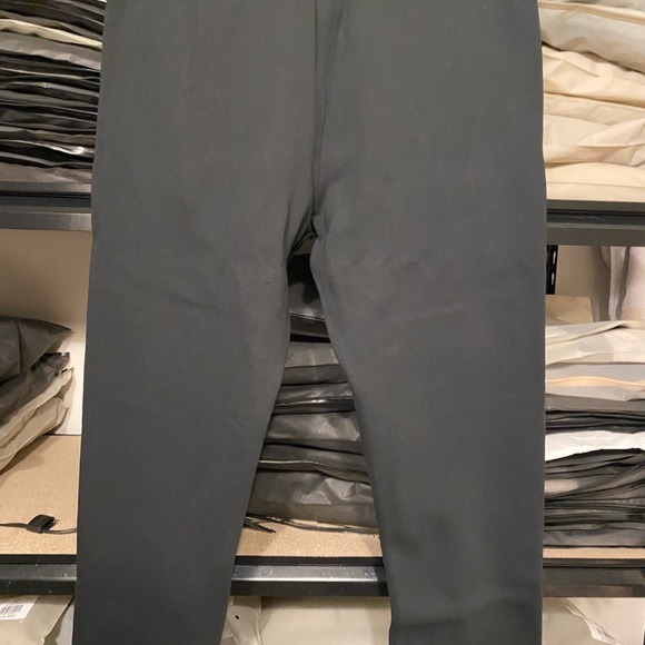 Essentials black straight lounge pants stretch limo SS2022 - Picture 2 of 4